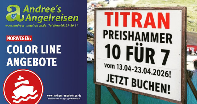 Titran Aktion 10 für 7 - jetzt buchen Titran Aktion 10 für 7 - jetzt buchen